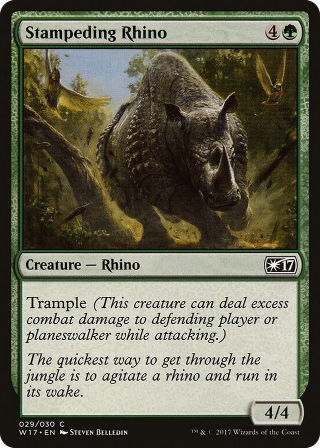 0029 Stampeding Rhino C Welcome Deck 2017