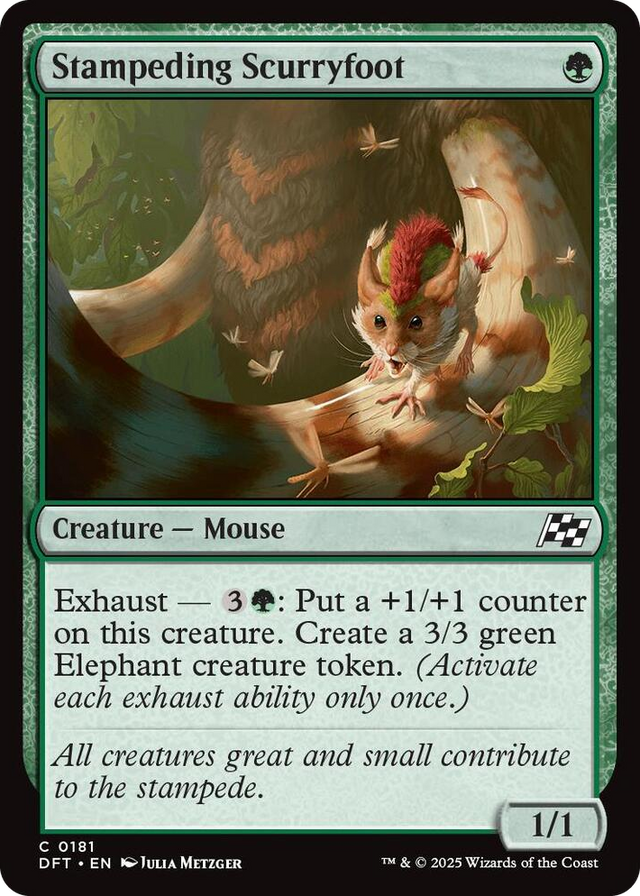 0181 Stampeding Scurryfoot C Aetherdrift