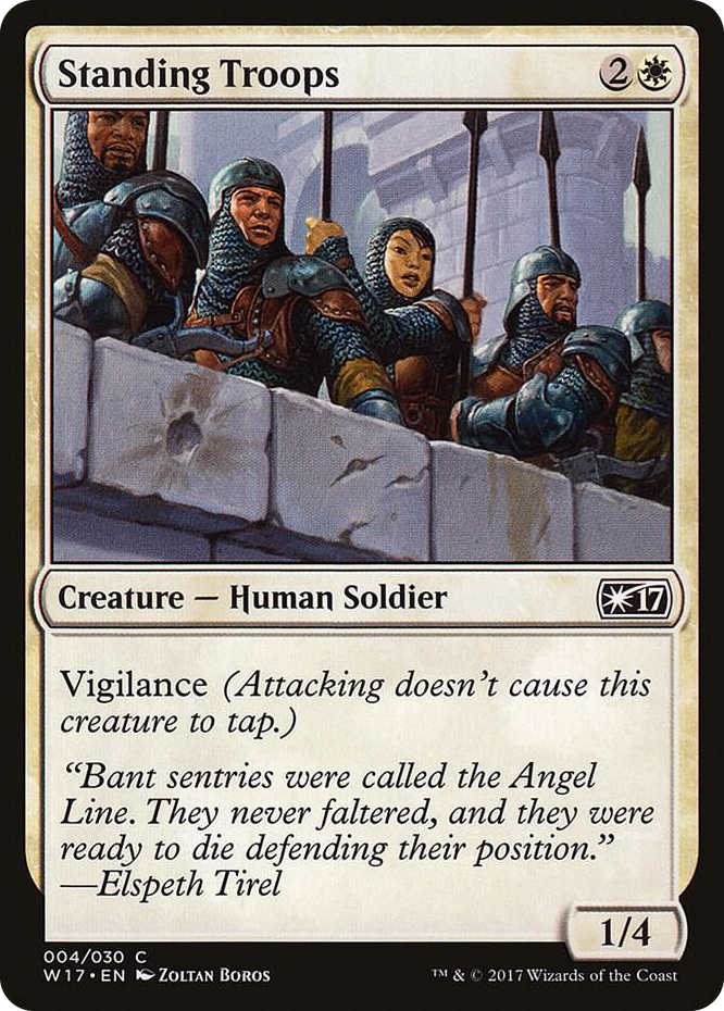 Standing Troops #4 C - Welcome Deck 2017 Pokemon card