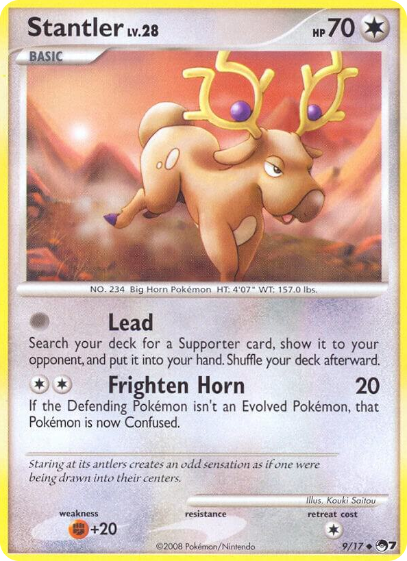 0009 Stantler Uncommon POP Series 7