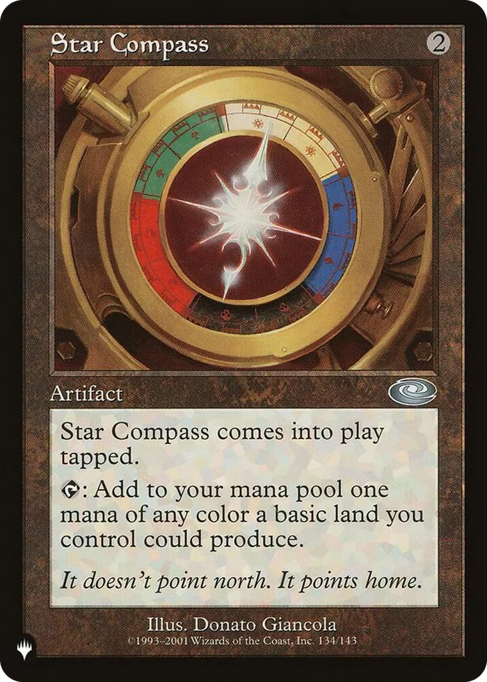 0134 Star Compass U The List Reprints