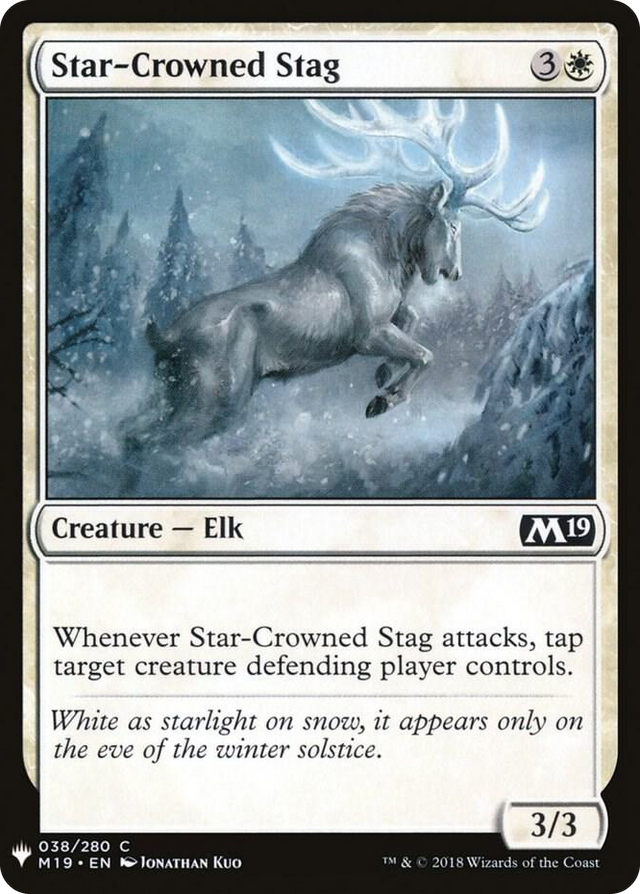 0038 Star-Crowned Stag C The List Reprints