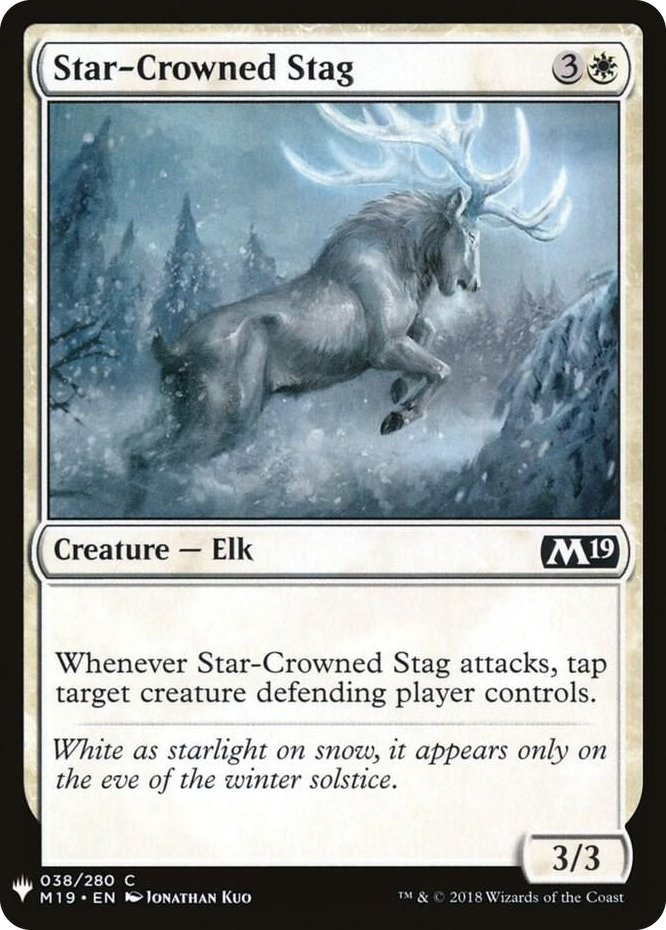 Star-Crowned Stag #38 C - The List Reprints Pokemon card