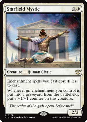 0177 Starfield Mystic R Commander: Secrets of Strixhaven