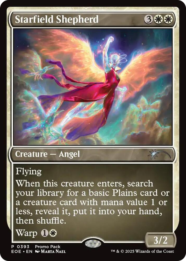 0393 Starfield Shepherd P Promo Pack: Edge of Eternities