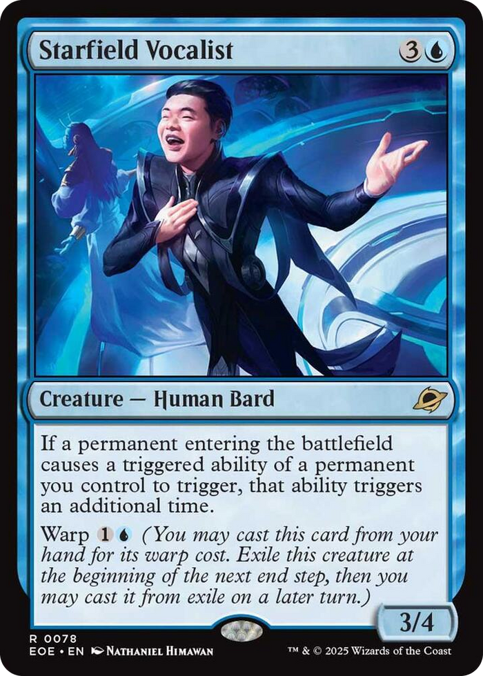 Starfield Vocalist #78 R - Edge of Eternities Pokemon card
