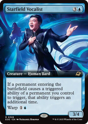 0328 Starfield Vocalist (Extended Art) R Edge of Eternities