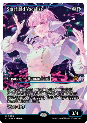 0385 Starfield Vocalist (Showcase) (Fracture Foil) M Edge of Eternities