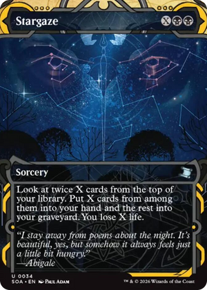 0034 Stargaze U Secrets of Strixhaven: Mystical Archive