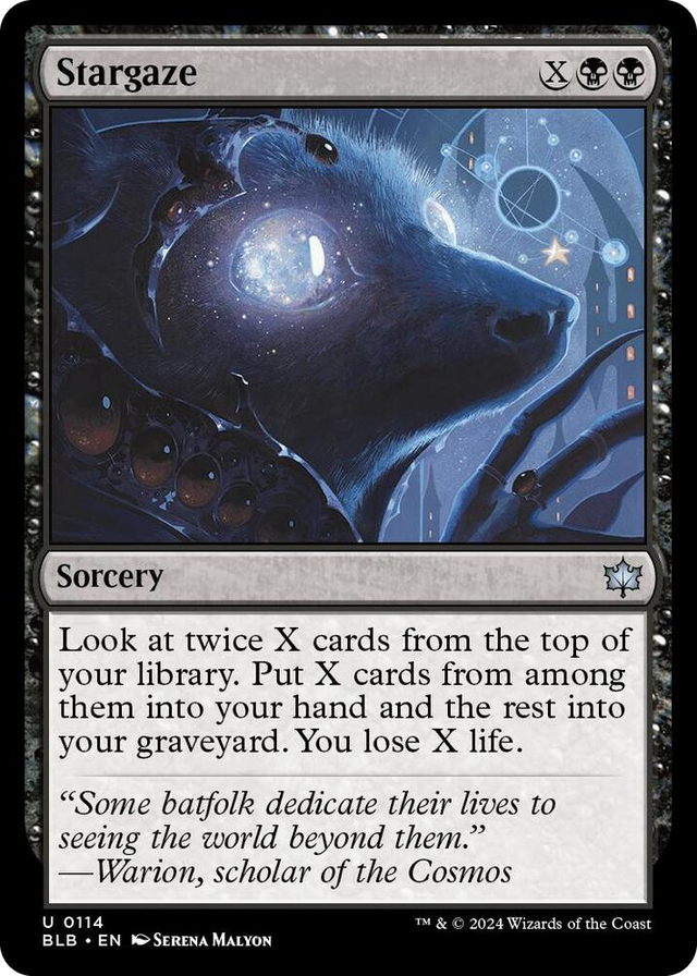 0114 Stargaze U Bloomburrow