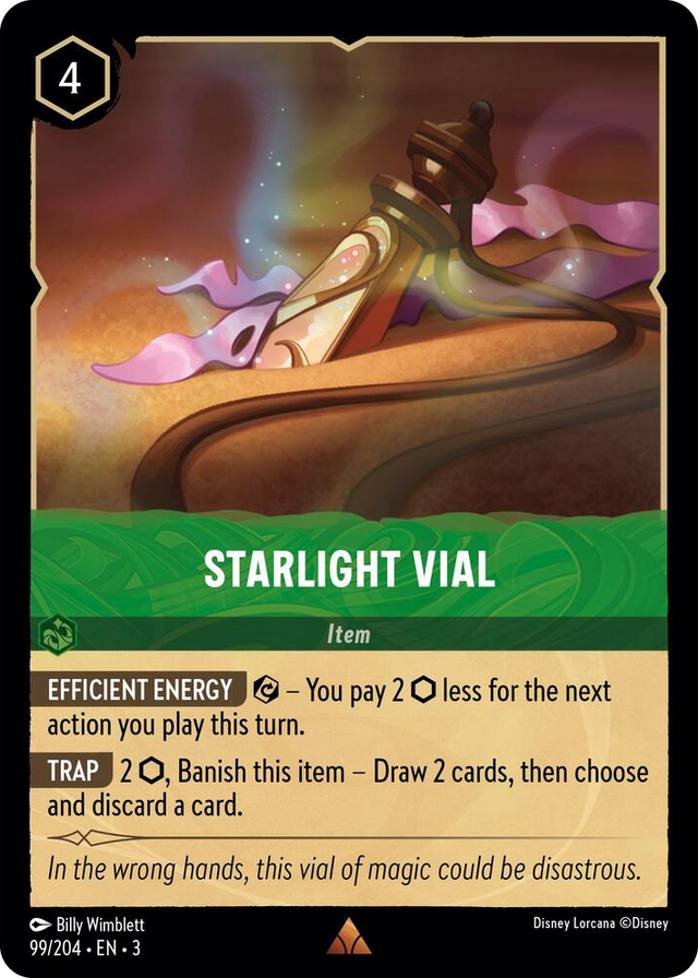 0099 Starlight Vial Rare Into the Inklands