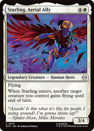 0018 Starling, Aerial Ally C Marvel's Spider-Man