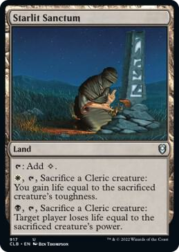 Starlit Sanctum #917 U - Commander Legends: Battle for Baldur's Gate Pokemon card