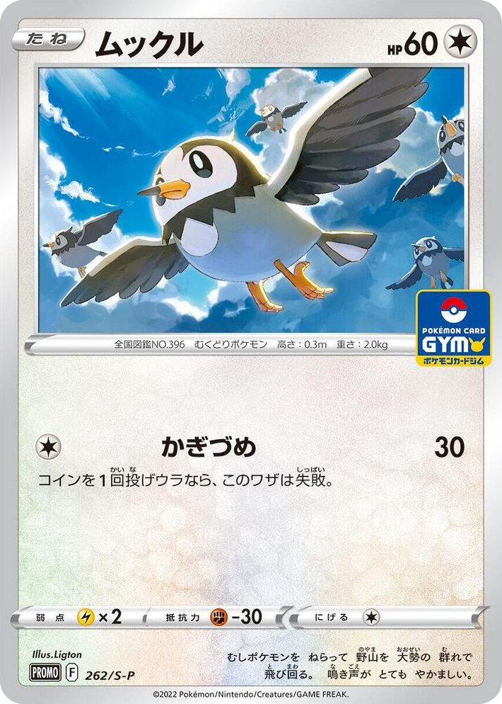 0262 Starly - 262/S-P Common S-P: Sword & Shield Promos