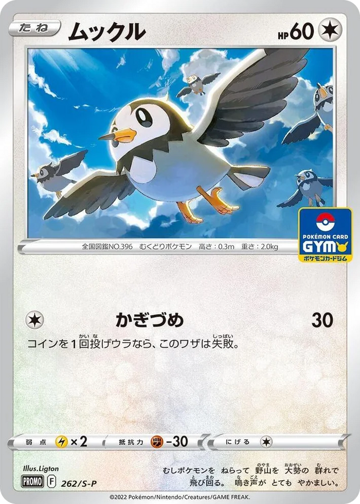 0262 Starly - 262/S-P Common S-P: Sword & Shield Promos