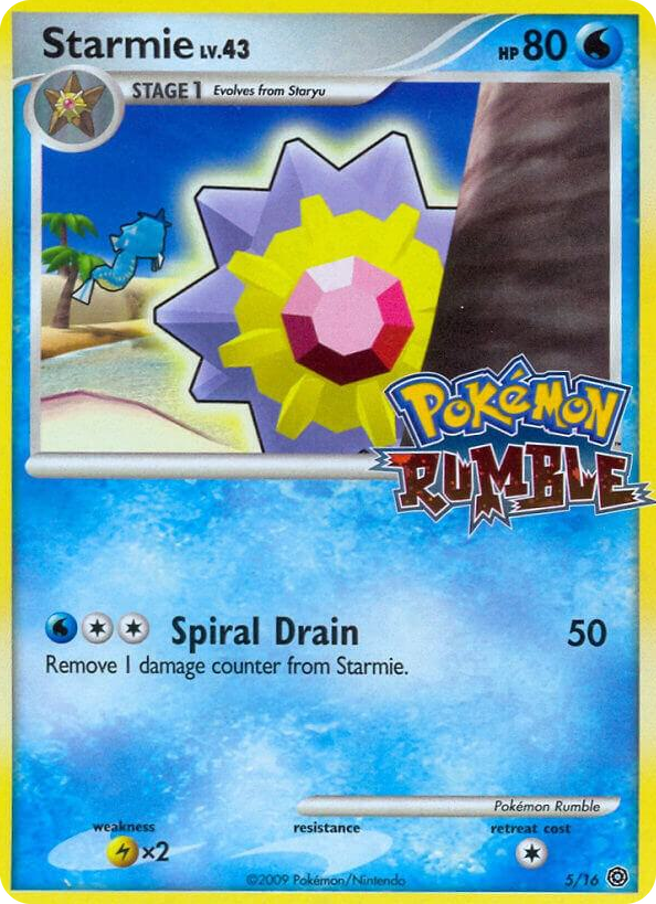 0005 Starmie Promo Rumble