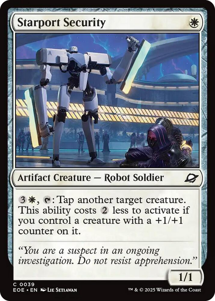 Starport Security #39 C - Edge of Eternities Pokemon card