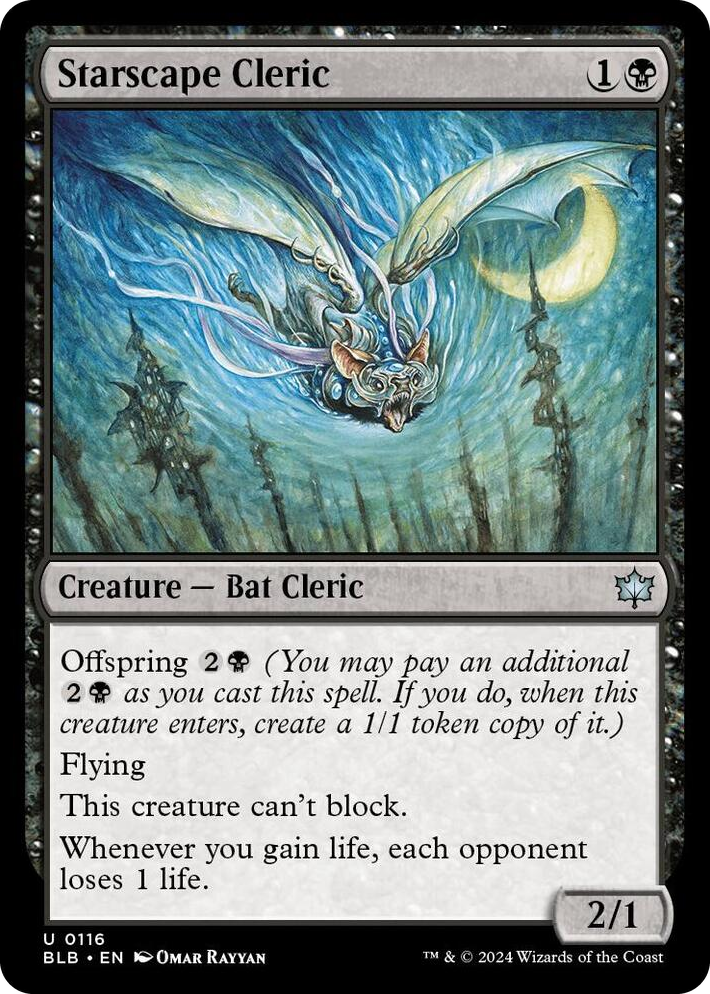 0116 Starscape Cleric U Bloomburrow