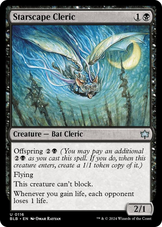 0116 Starscape Cleric U Bloomburrow