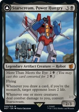 0005 Starscream, Power Hungry M Universes Beyond: Transformers