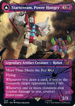 0020 Starscream, Power Hungry (Shattered Glass) M Universes Beyond: Transformers