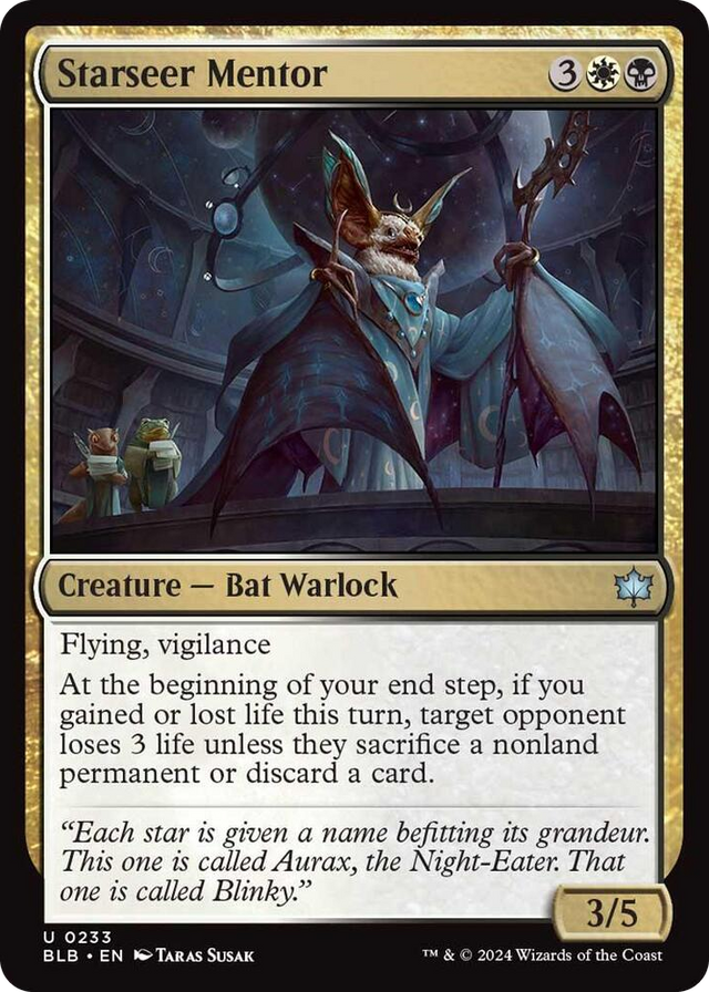 0233 Starseer Mentor U Bloomburrow