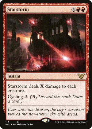 0110 Starstorm R Commander: Kamigawa: Neon Dynasty