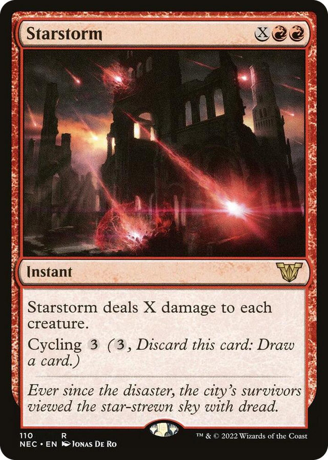 0110 Starstorm R Commander: Kamigawa: Neon Dynasty