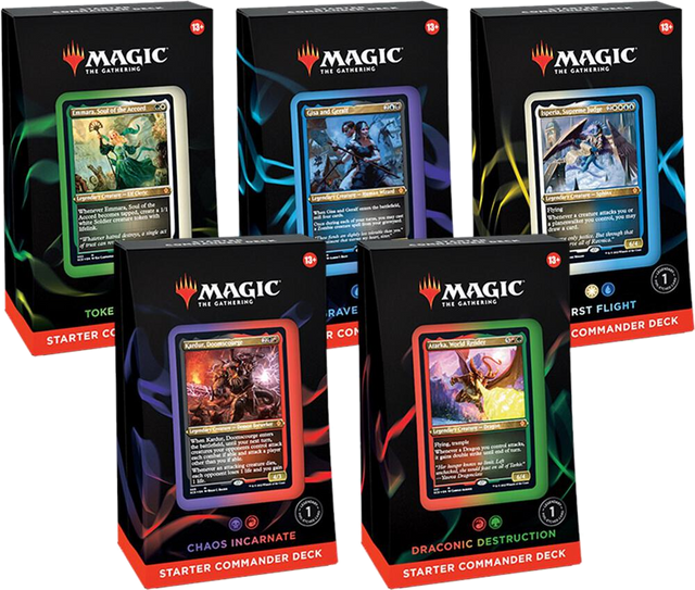 Starter Commander Deck - Set of 5