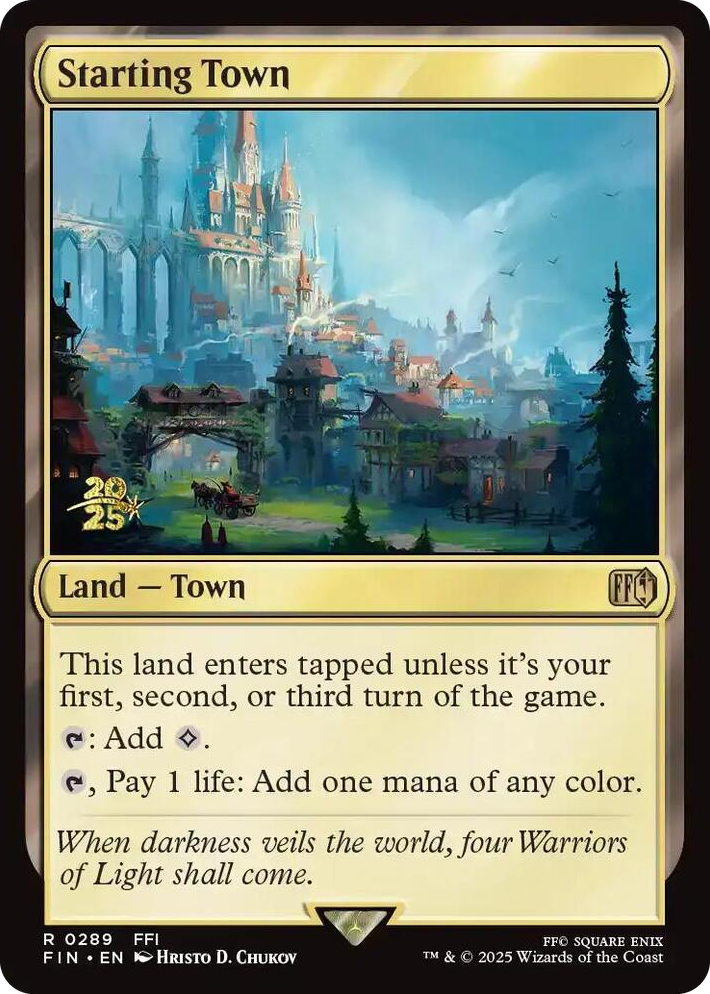 0289 Starting Town R Prerelease Cards