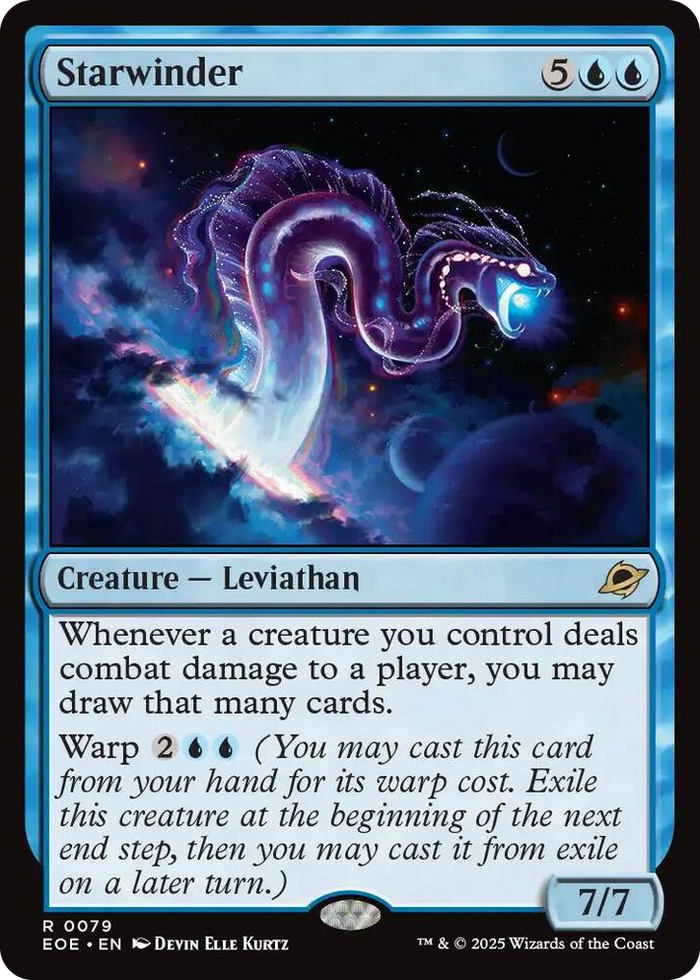 Starwinder #79 R - Edge of Eternities Pokemon card