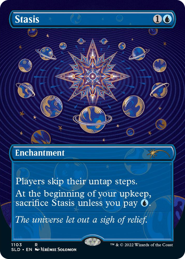 1103 Stasis (Borderless) R Secret Lair Drop Series