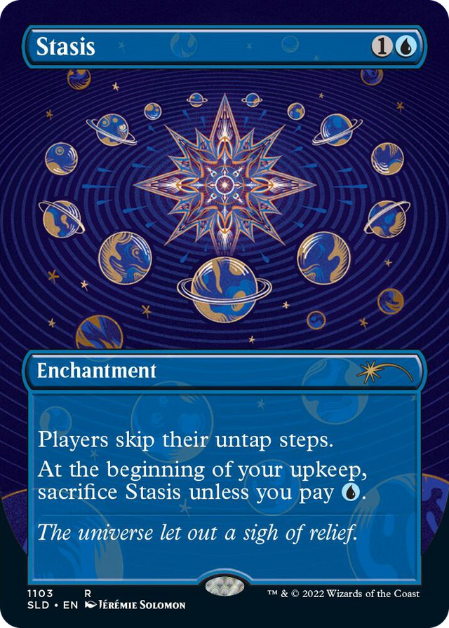 1103 Stasis (Borderless) R Secret Lair Drop Series
