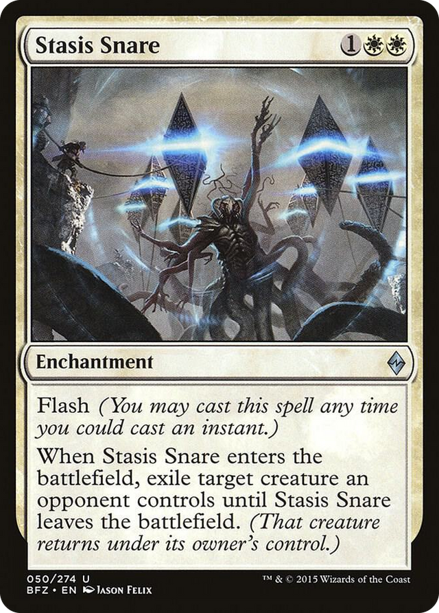 0050 Stasis Snare U Battle for Zendikar