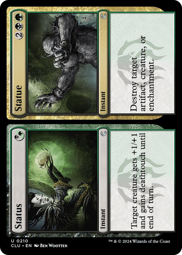 0210 Status // Statue U Ravnica: Clue Edition