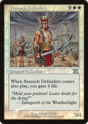 0045 Staunch Defenders P FNM Promos