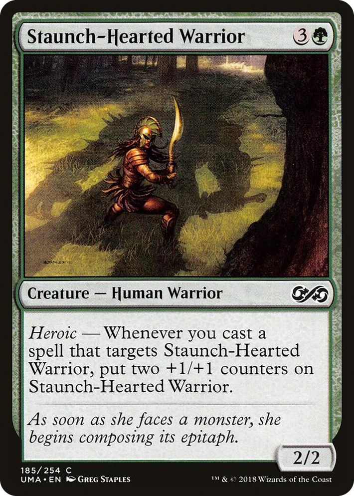 0185 Staunch-Hearted Warrior C Ultimate Masters