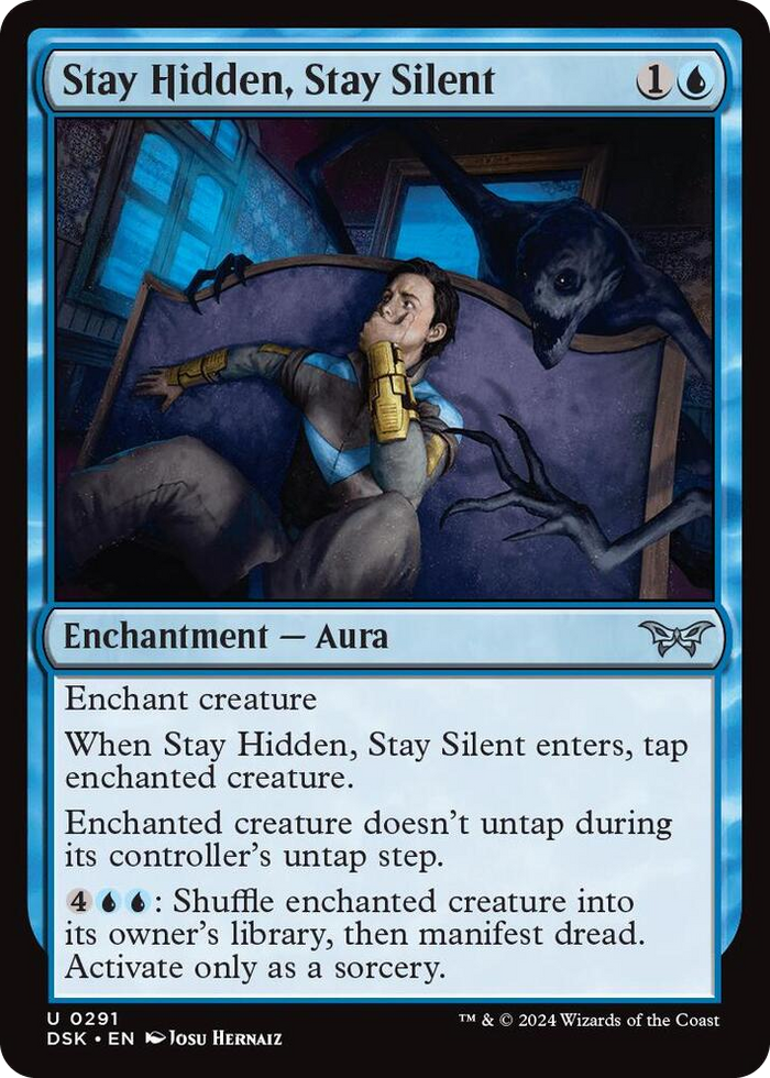 Stay Hidden, Stay Silent (0291) #291 U - Duskmourn: House of Horror Pokemon card