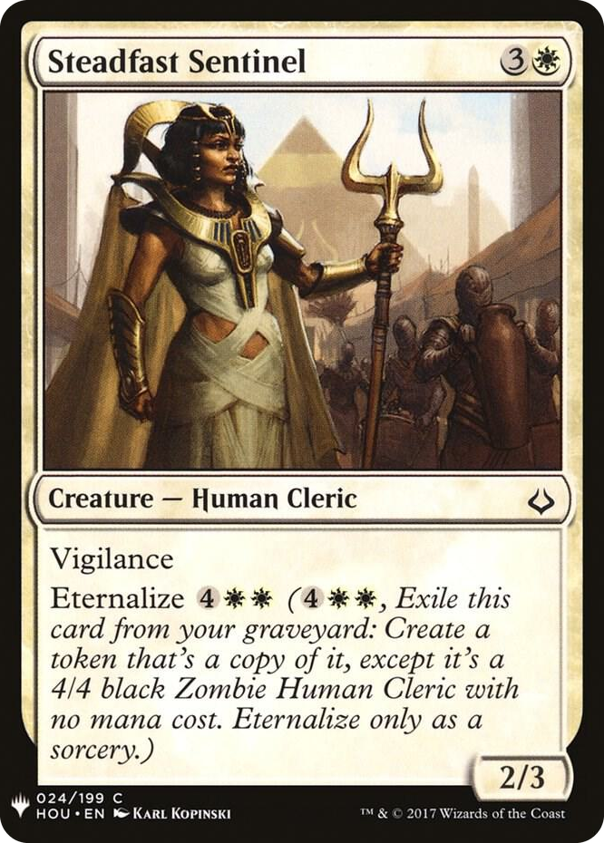 Steadfast Sentinel #24 C - The List Reprints Pokemon card