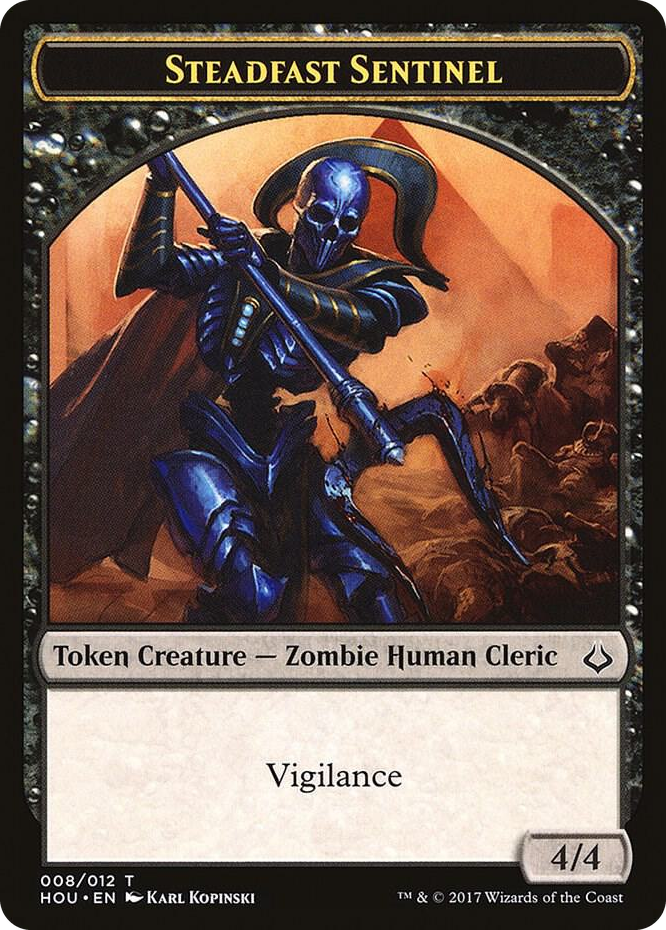 Steadfast Sentinel Token #8 T - Hour of Devastation Pokemon card