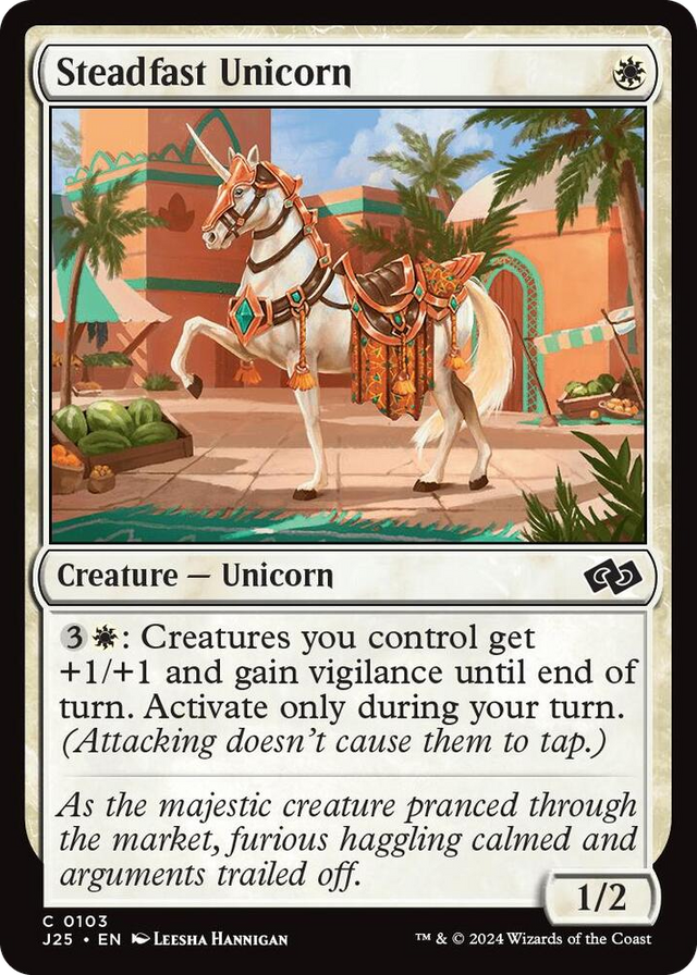 0103 Steadfast Unicorn C Foundations Jumpstart