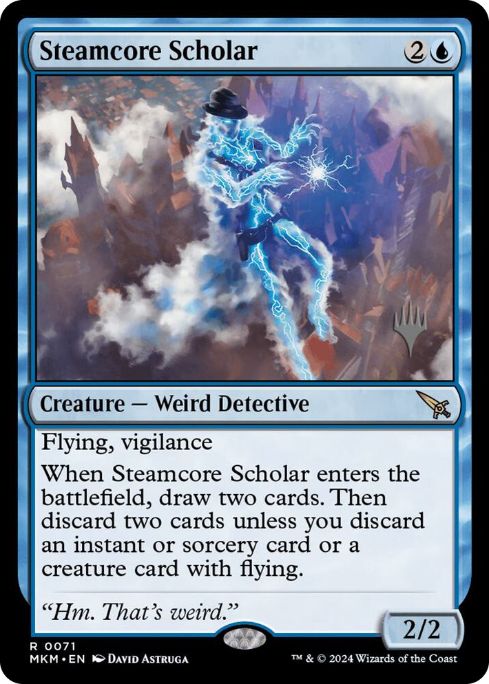 0071 Steamcore Scholar R Promo Pack: Murders at Karlov Manor
