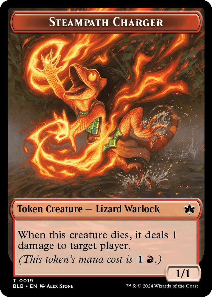 0019 Steampath Charger Token T Bloomburrow