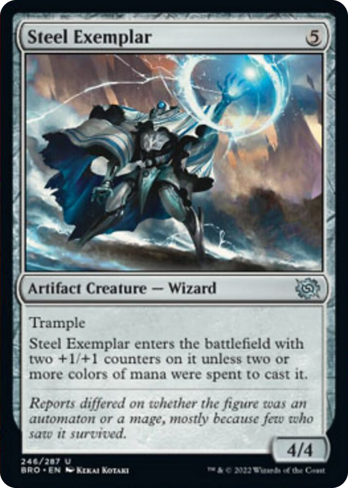 0246 Steel Exemplar U The Brothers' War