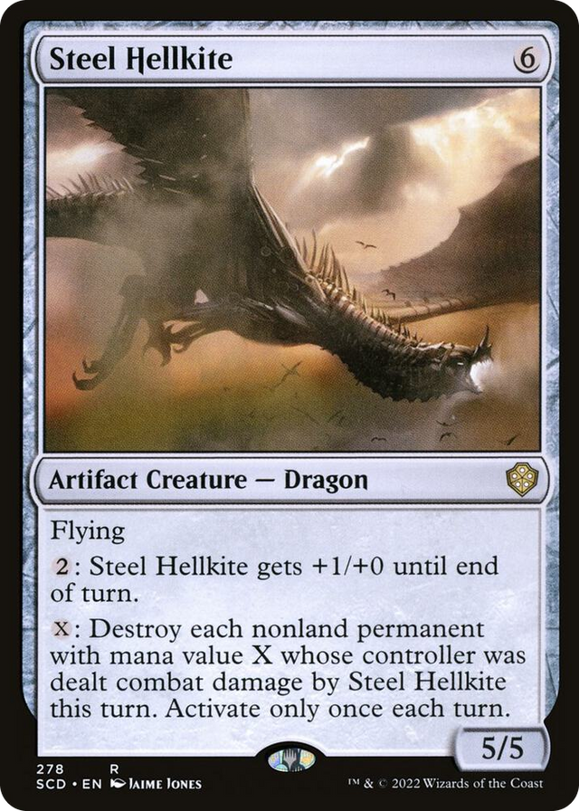 0278 Steel Hellkite R Starter Commander Decks