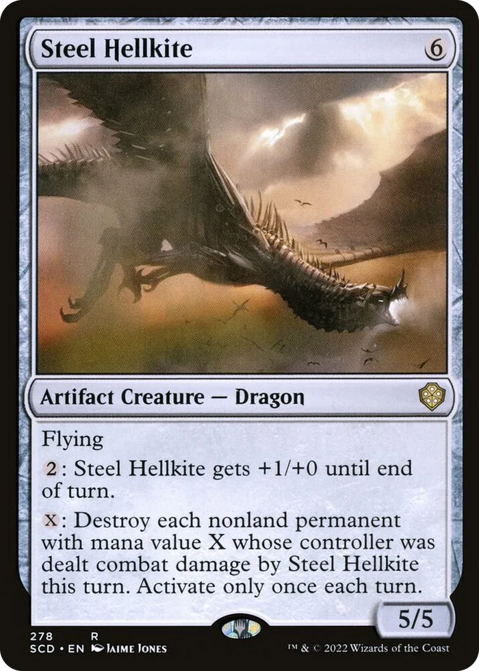 0278 Steel Hellkite R Starter Commander Decks