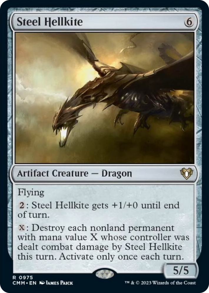 0975 Steel Hellkite R Commander Masters