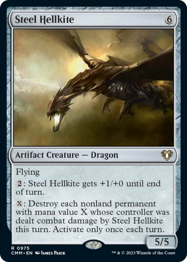 0975 Steel Hellkite R Commander Masters