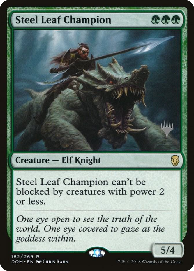 0182 Steel Leaf Champion R Promo Pack: Core Set 2020