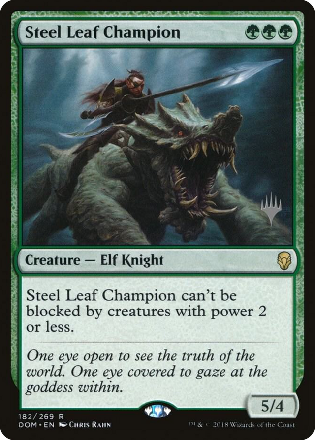 0182 Steel Leaf Champion R Promo Pack: Core Set 2020